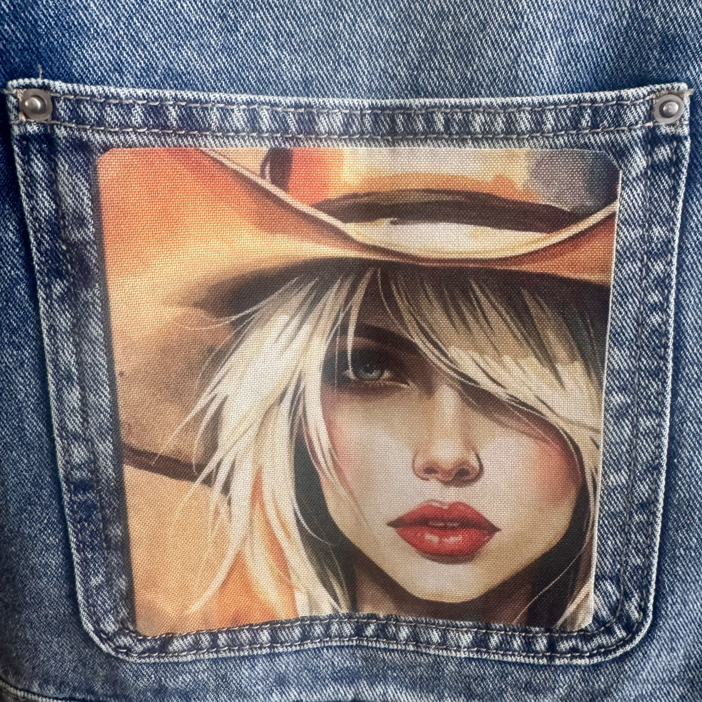 Jean Jacket - God's Angel