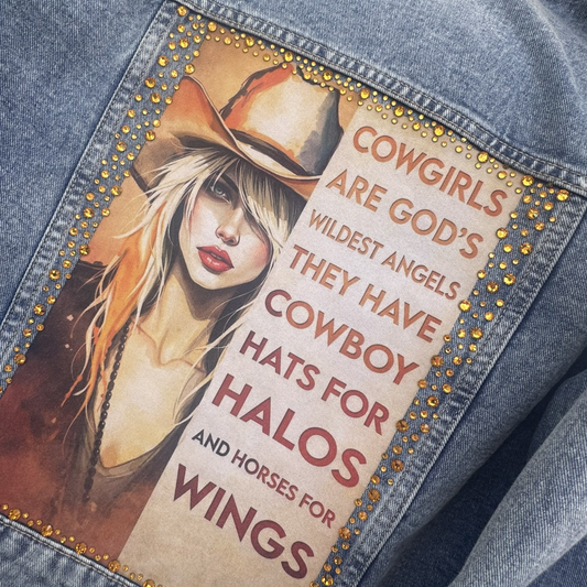 Jean Jacket - God's Angel