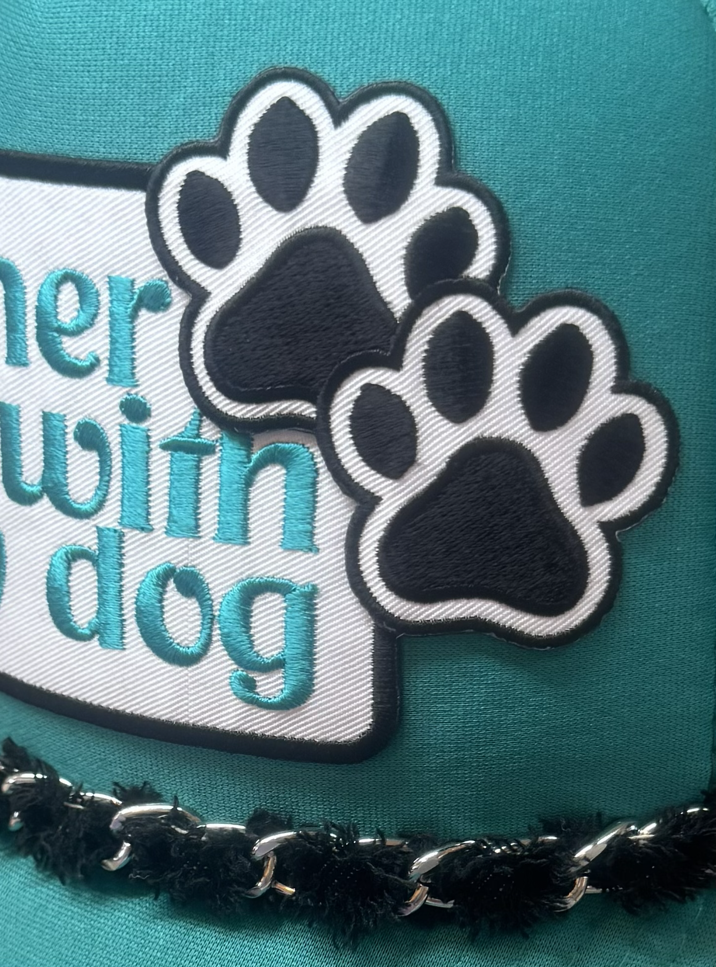 Trucker Hat - Rather be with my dog