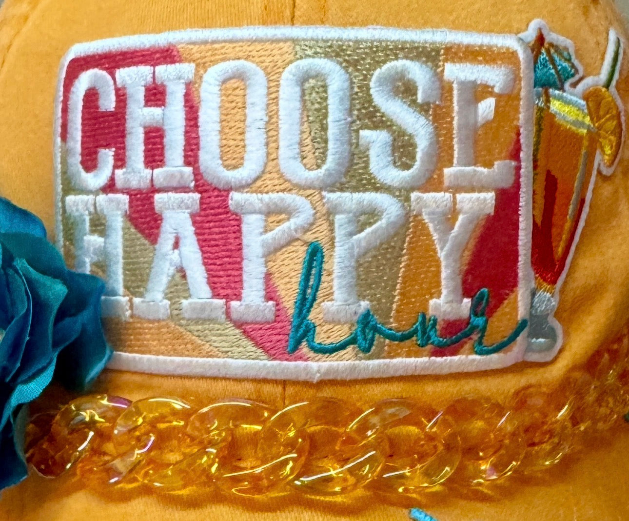 Dad Hat / Baseball Cap -  Choose Happy