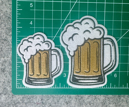 Beer Mug Iron-On Patch