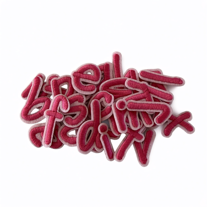 Iron-On Patch - Alphabet