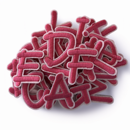 Iron-On Patch - Alphabet