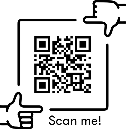 QR Code Magnets - Set of 50