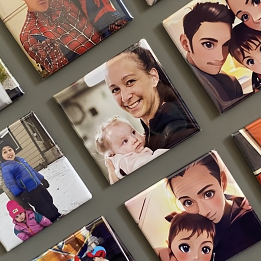 Photo Magnet - Set of 9