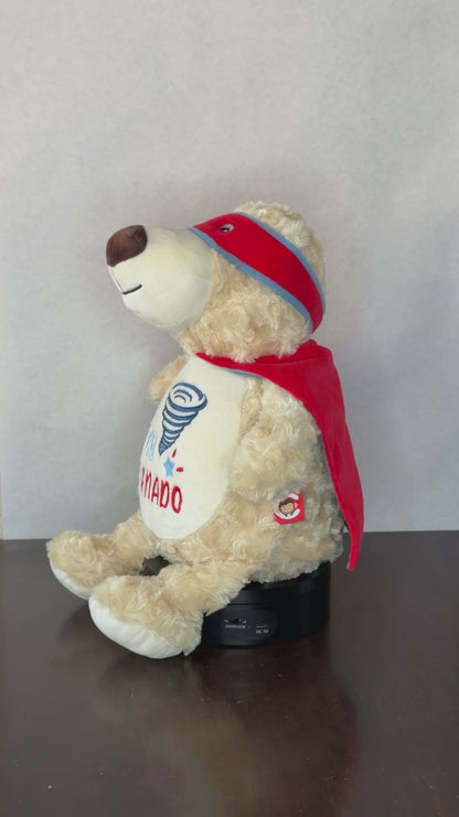 Cubbies® Embroidered Stuffed Animal - Hero Bear Tiny Tornado