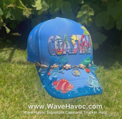 Trucker Hat - "Coastal"